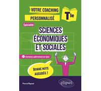 Spécialité Sciences économiques et sociales - Tle - Pascal Rigaud - Ellipses - broché - Scolaire / Universitaire