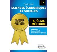 Spécialité Sciences économiques et sociales - Tle Spécial méthode - Sophie Villaume - Ellipses - broché - Scolaire / Universitaire
