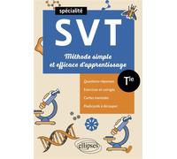 Spécialité SVT - Tle - Méthode simple et efficace d'apprentissage Questions-réponses, exercices et corrigés, cartes mentales et flashcards à découper - Pierre-Marie Bourlon - Ellipses - broché - Scola