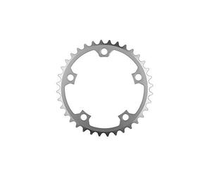 Spécialités TA 110 pièces Nerius Campagnolo Offset Chianring 10 Vitesses Unisexe, Argenté, Inner 36T