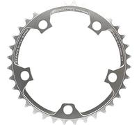 Spécialités TA 110 pièces Nerius Campagnolo Offset Chianring 10 Vitesses Unisexe, Argenté, Inner 34T