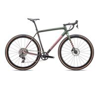 Specialized Crux Expert Rival Xplr Etap Axs 2025 Gravel Bike Vert,Rose 54 Satin Cypress Metallic / Doppio/Dusky Pink / Champagne