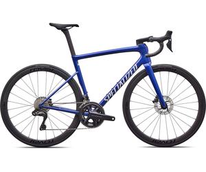 Specialized Vélo de route Tarmac SL8 Expert Di2 28" en carbone bleue