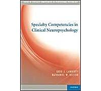 Specialty Competencies In Clinical Neuropsychology