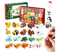 Specification Product: 3D Printed Animal Christmas Calendar Material: ABS