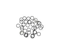 Spécifications de la bague d'étanchéité CS 1 mm Anneaux en caoutchouc nitrile butadiène diamètre extérieur 3 mm ~ 44 mm Joints joints toriques Rondelle en caoutchouc(11X9X1MM_10PCS)