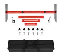 Spécifications des marches d'escalier Pinces de marche d'escalier Kuuleyn Outil de mesure d'escalier Gabarit en alliage d'aluminium Flexible à réglage facile