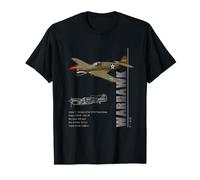 Spécifications du Chasseur P-40 Warhawk (Militaire) T-Shirt