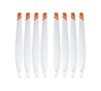 Spécifications T20P/T40/T50 Hélices pliantes en nylon et fibre de carbone blanc renforcées for l'intégration de systèmes de plates-formes de vol industrielles à utile lourde(2 Pairs 5415)
