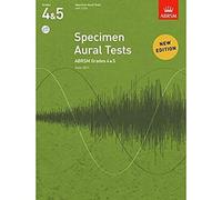 Specimen Aural Tests, Grades 4 & 5, with 2 CDs: from 2011