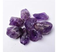 Spécimen de cristal naturel, améthyste, Quartz Rose, forme irrégulière, roche brute, pierre Reiki, décoration de la maison décoration de la chambre (Color : Dreamy Purple, Size : 100g)