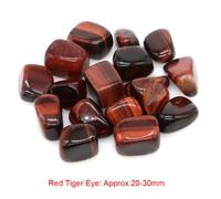 Spécimen De Gravier De Minerai En Vrac De Charbon Naturel,Citroquartz De Guérison,Gemmes Énergétiques,Napprecious,Aquarium,Jardin,Décoration De La Maison - Type Red Tiger Eye-200g