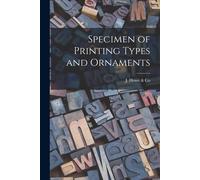 Specimen Of Printing Types And Ornaments