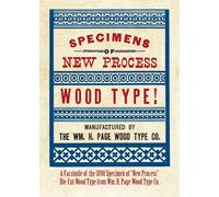 Specimens Of New Process Wood Type!