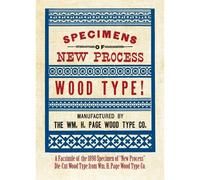 Specimens Of New Process Wood Type!