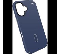 Speck 150688-3206 Housse de Protection Bleu pour Apple iPhone 16 (6.1") en Polycarbonate, Compatible MagSafe, Anti-bactérien et Anti-goutte