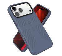 Speck CANDYSHELL Grip + MS - Coque pour iPhone 17 Pro Max - Bleu mystère/Denim délavé | Poignée de Protection Fine | Protection Contre Les Chutes | Compatible MagSafe