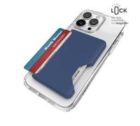 Speck ClickLock Wallet pour MagSafe - Porte-monnaie magnétique MagSafe (bleu côtier)