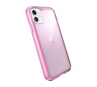 Speck Coque pour iPhone 11 - Protection Contre Les Chutes, Absorbant Les Chocs, Coque pour iPhone XR et iPhone 11 - Design Double Couche, avec Gaine en Caoutchouc et Design Fin - Teinte Rose, Pierre