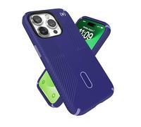 Speck Coque pour iPhone 15 Pro - ClickLock - Interlock antidérapant - Compatible avec MagSafe - Protection Contre Les Chutes - Résistante aux Rayures - Doux au Toucher - Coque de téléphone de 6,1" -