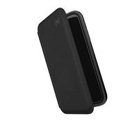 Speck Coque Protectrice Portefeuille à Rabat pour iPhone 11 Pro Housse Etui Anti Choc Durable Résistant pour Téléphone Portable Smartphone Apple - Presidio Folio - Noir/Gris Ardoise