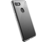 Speck Coque Protectrice pour Google Pixel 3 XL Housse Etui Anti Choc Durable Résistant pour Téléphone Portable Smartphone Android - Presidio Stay Clear - Transparent