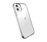 Speck Coque Protectrice Transparente pour iPhone 11 Housse Etui Anti Choc Durable Résistant pour Téléphone Portable Smartphone Apple - Presidio Stay Clear - Transparent