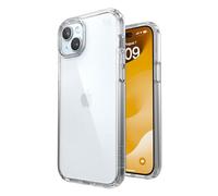 Speck Coque transparente pour iPhone 15 Plus, coque de téléphone fine, 6,7", compatible avec iPhone 14 Plus, Presidio Clear