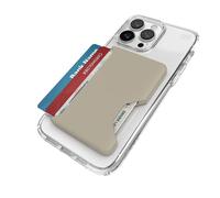Speck MagSafe Portefeuille pour iPhone - Fermeture ClickLock antidérapante Amovible - Peut contenir 1 à 3 Cartes - Finition Douce au Toucher, Porte-Cartes résistant aux Rayures conçu pour MagSafe -