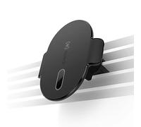 Speck MagSafe Support pour iPhone sur Grille d'aération de Voiture - ClickLock - Pince d'aération Ultra sécurisée, réglable à 360° et Point à Bille verrouillable - Noir