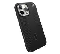 Speck Presidio 2 Grip Coque pour iPhone 16 Pro Max - MagSafe et ClickLock - Coque Fine Noir/Ardoise