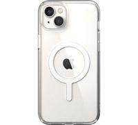 Speck Presidio Perfect-Clear + MagSafe - Coque iPhone 14 Plus avec revetement MICROBAN (Transparent)
