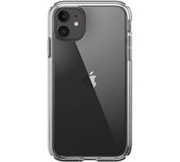 Speck Presidio Perfect-Clear - Coque pour iPhone 11 avec revêtement MICROBAN, Transparente Multicolor 136490-5085