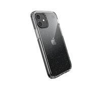 Speck Presidio Perfect Clear Coque pour iPhone 12 Mini avec Paillettes Doré/Transparent