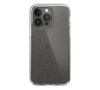 Speck Presidio Perfect Clear Glitter Étui rigide pour iPhone 14 Pro Max Coque arrière antichoc - Transparent / Or