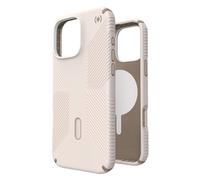 Speck Presidio2 Grip ClickLock & MagSafe - Coque iPhone 16 Pro Max (Bleached Bone / Heirloom Gold / Hazel Brown)