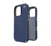 Speck Presidio2 Grip - Coque iPhone 16 Pro (Bleu côtier / Gris poussière / Blanc)
