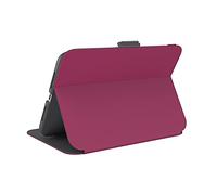 Speck Products Balance Folio Étui et Support pour iPad Mini (2021) Rouge/Gris Ardoise