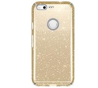 Speck Products Presidio Coque pour Google Pixel XL Transparent avec Paillettes dorées
