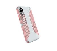 Speck Products Presidio Grip Coque pour iPhone XS/iPhone X Gris/Rose