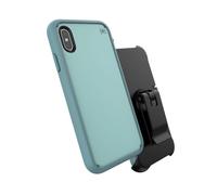 Speck Products Presidio Ultra iPhone XS Max Coque, Aquifère Bleu/Bleu Arctique/Gris d'orage