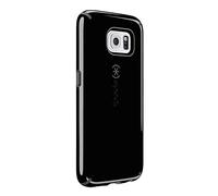 Speck Produits Compatible Coque Samsung Galaxy S6 - CandyShell + FACEPLATE Case - Emballage sans frustration - Noir/Gris ardoise