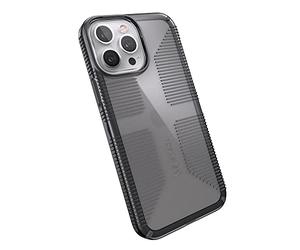 Speck Produits GemShell Coque Grip pour iPhone 13 Pro Max/iPhone 12 Pro Max, Onyx/Onyx