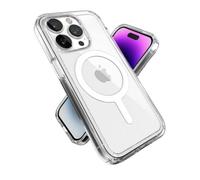 Speck Produits Gemshell Coque pour iPhone 14 Pro, Compatible avec MagSafe, Transparent/Transparent