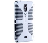 Speck Produits SPK-A1850 CandyShell Grip pour Sony Xperia TL - 1 paquet - Emballage commercial - Blanc/noir