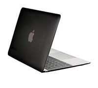 Speck Seethru Coque Protectrice pour MacBook 12 Pouces (2015 - 2017 Modèles) - Noir Onyx Mat
