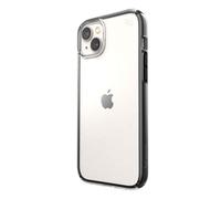 Speck, Sentinelle Étui Perfect Clear Geo pour Apple iPhone 14 Plus/15 Plus, Noir transparent