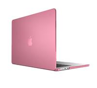 Speck Smartshell - Étui Fin pour MacBook Air 15" (2023) - Protection Contre Les Rayures, Anti-glissements, Rose Confortable/Gris Chandail
