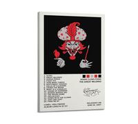 SPECLLY Impression sur toile vintage avec cadre « The Great Milenko Insane Clown Posse » - Décoration murale pour salon - 20 x 30 cm