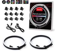 Speclux Lot de 39 bandes LED néon numériques 12 V 4 broches Compatible Asus Aura, Asrock Led, Gigabyte Fusion, MSI Mystic Light